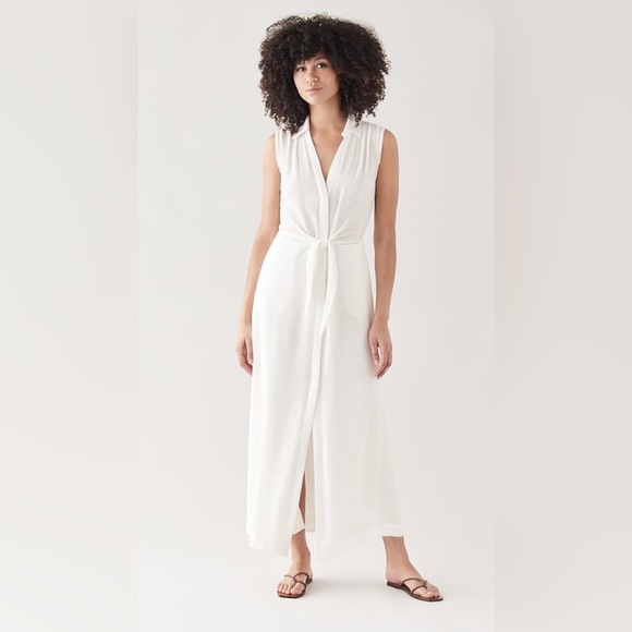 Brochu Walker madden gauzy dress with pockets nwot